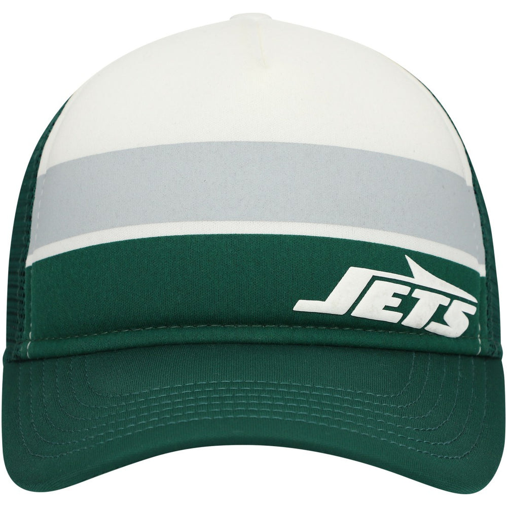 Preschool Sport Night Color Block 9FORTY A-Frame Trucker Adjustable Hat - New York Jets
