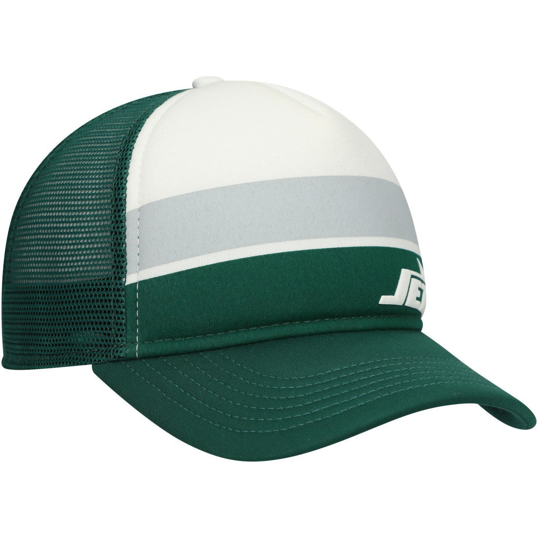 Preschool Sport Night Color Block 9FORTY A-Frame Trucker Adjustable Hat - New York Jets