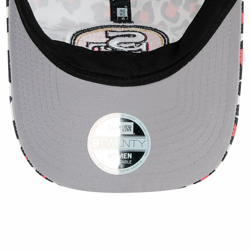 Girls Youth Active Leopard 9TWENTY Adjustable Hat - San Francisco 49ers