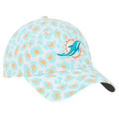 Preschool Active Leopard 9TWENTY Adjustable Hat - Miami Dolphins