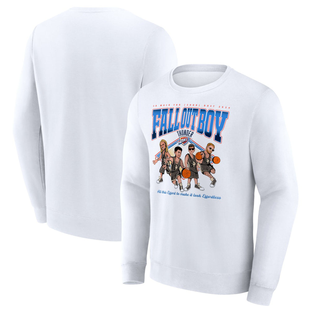 NBA Fall Out Boy x Oklahoma City Thunder So Much For (2our) Dust Fleece Pullover Sweatshirt