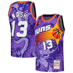 NBA Steve Nash Phoenix Suns 1996/97 Hardwood Classics Asian Heritage 6.0 Swingman Throwback Player Jersey
