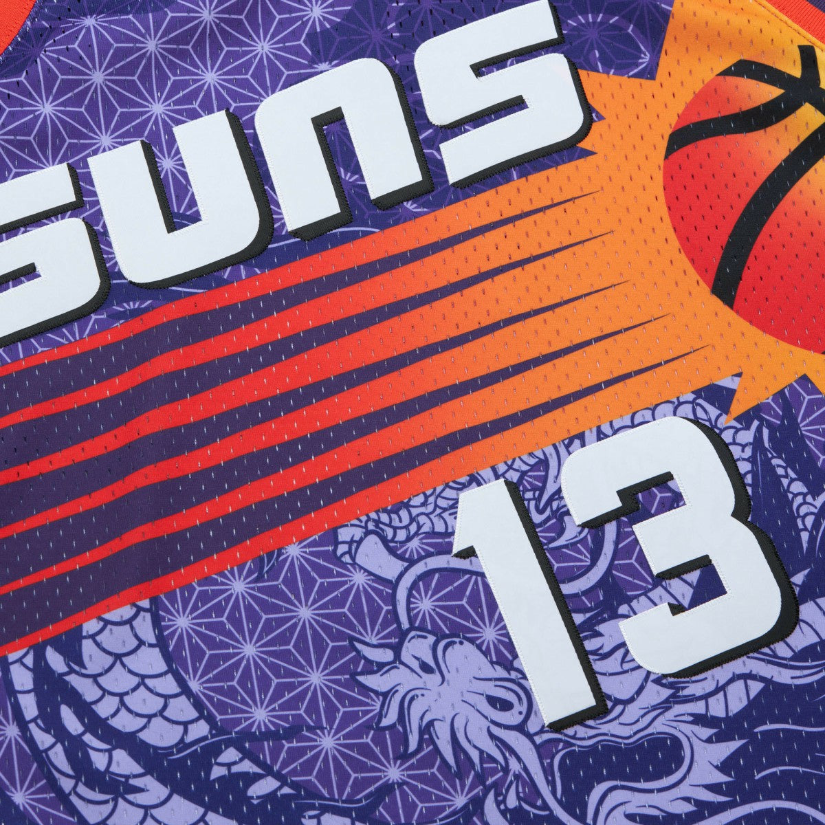 NBA Steve Nash Phoenix Suns 1996/97 Hardwood Classics Asian Heritage 6.0 Swingman Throwback Player Jersey