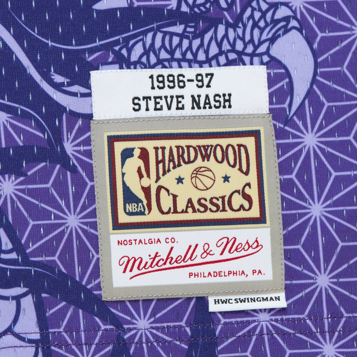 NBA Steve Nash Phoenix Suns 1996/97 Hardwood Classics Asian Heritage 6.0 Swingman Throwback Player Jersey