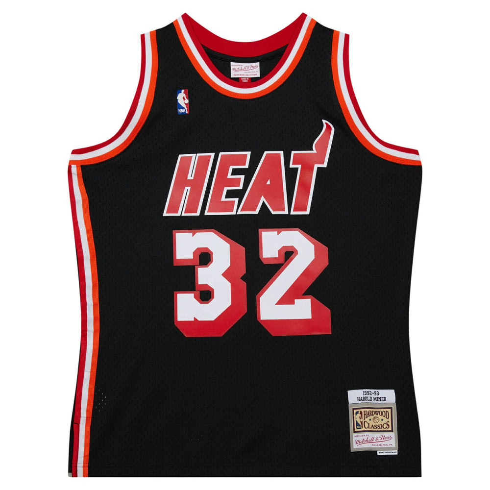 NBA Harold Miner Miami Heat 1992/93 Hardwood Classics Swingman Throwback Jersey