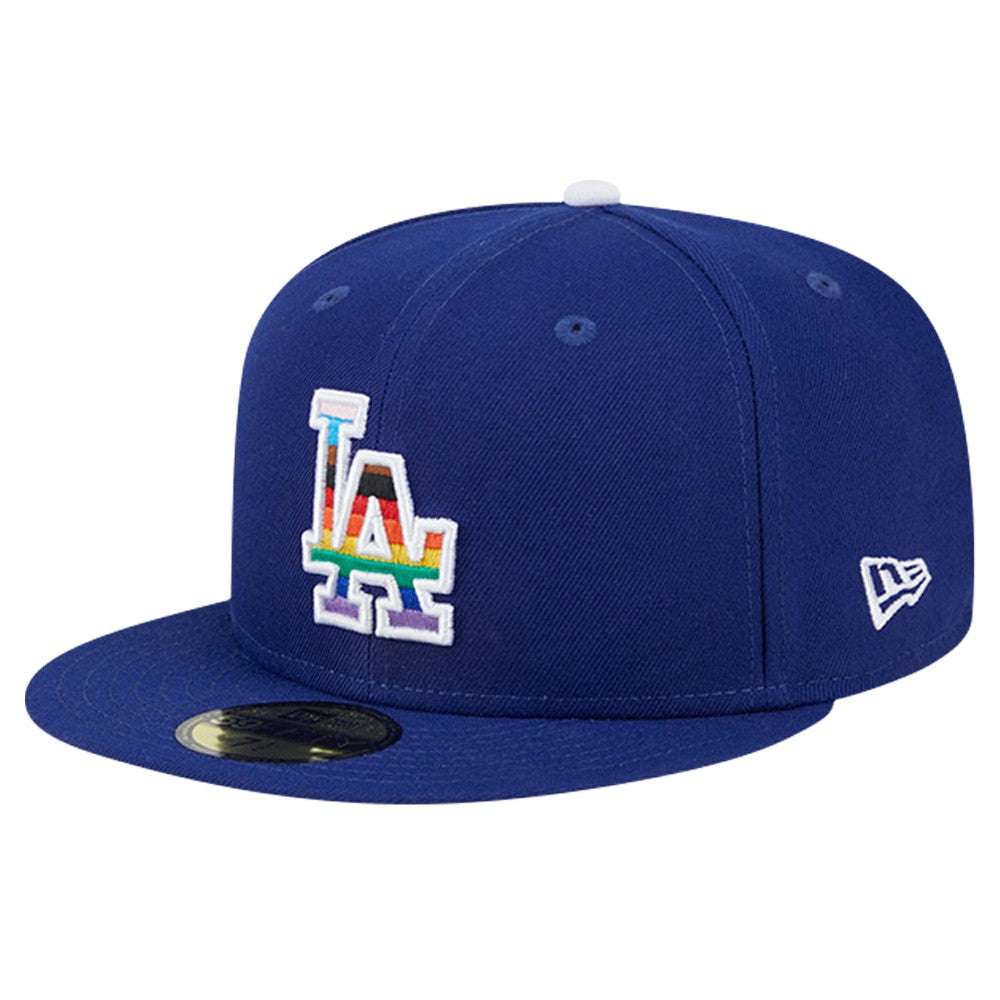 MLB Los Angeles Dodgers New Era 2024 Pride On Field 59FIFTY Fitted Hat