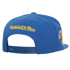 NBA Golden State Warriors Retro Sport Color Block Script Snapback Hat sale