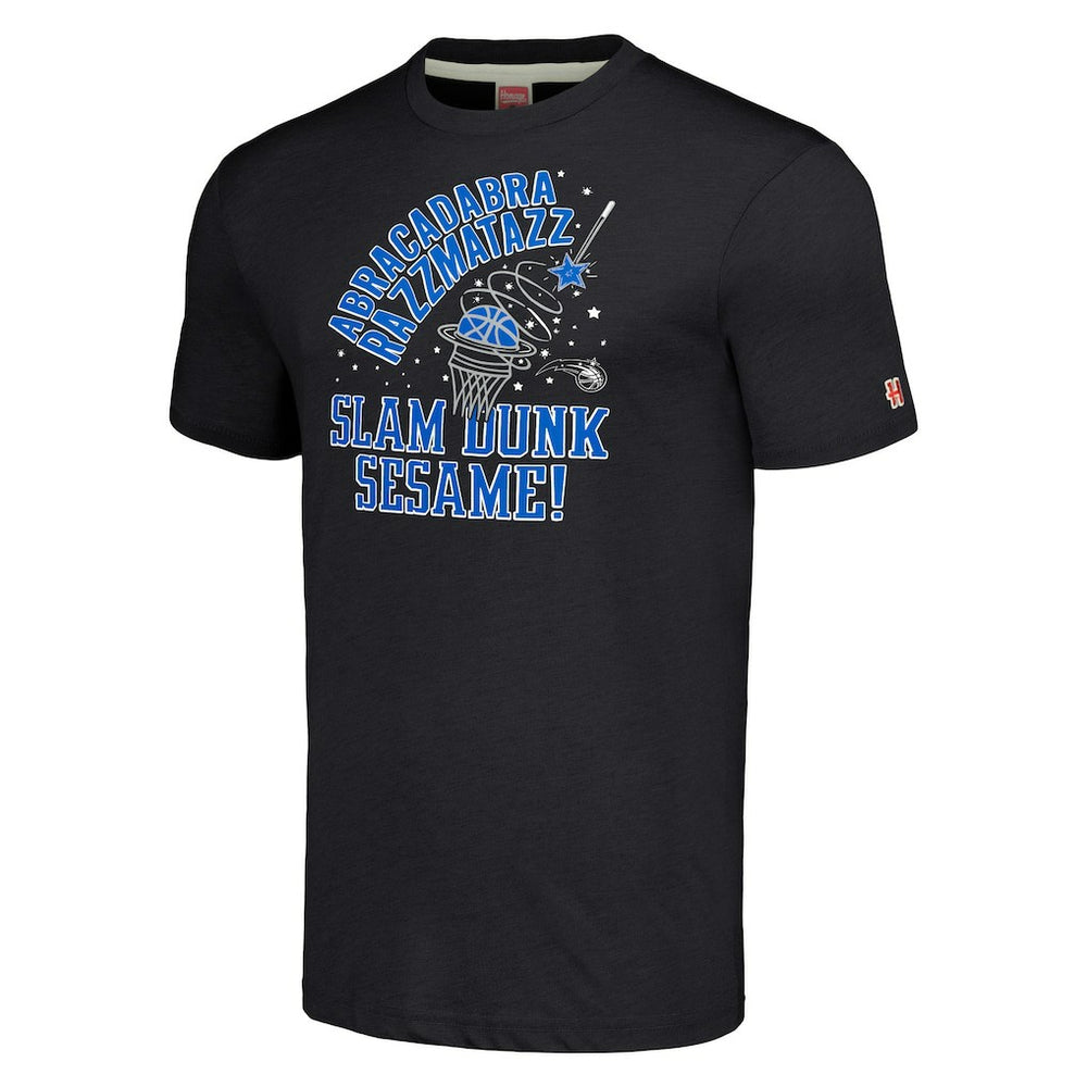 NBA Orlando Magic Homage Unisex Slam Dunk Sesame Tri-Blend T-Shirt