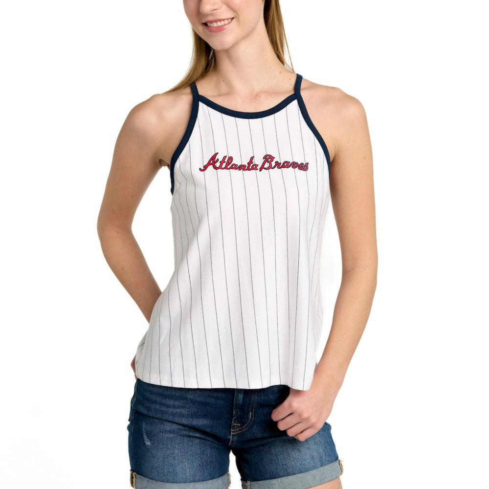 MLB Atlanta Braves Lusso Women's Nahla Tank Top