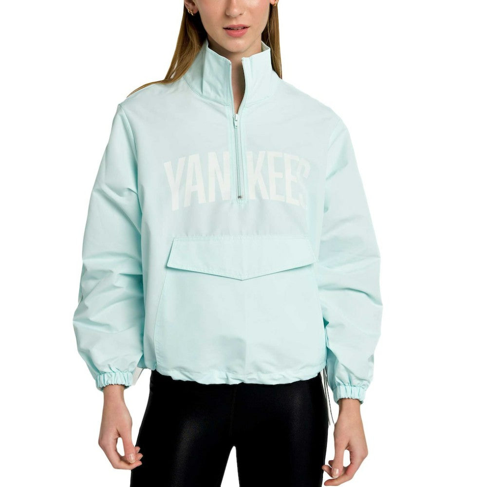 MLB New York Yankees Lusso Women's Parker Half-Zip Jacket