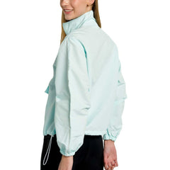 MLB New York Yankees Lusso Women's Parker Half-Zip Jacket