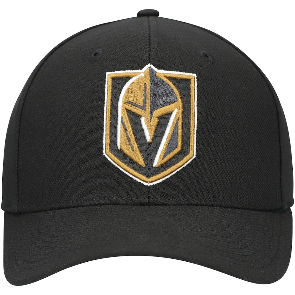 NHL Black Vegas Golden Knights Mitchell & Ness Team Ground Pro Adjustable Hat