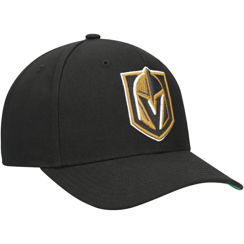 NHL Black Vegas Golden Knights Mitchell & Ness Team Ground Pro Adjustable Hat