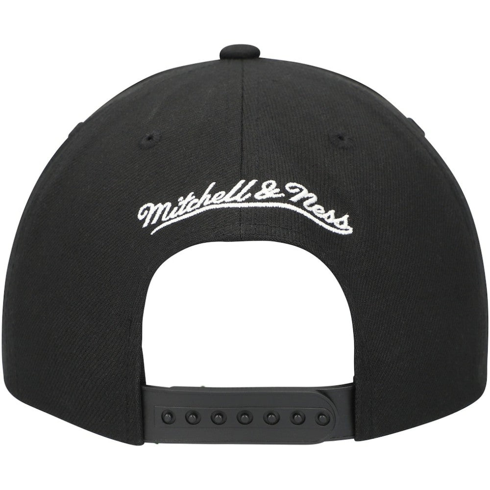 NHL Black Vegas Golden Knights Mitchell & Ness Team Ground Pro Adjustable Hat