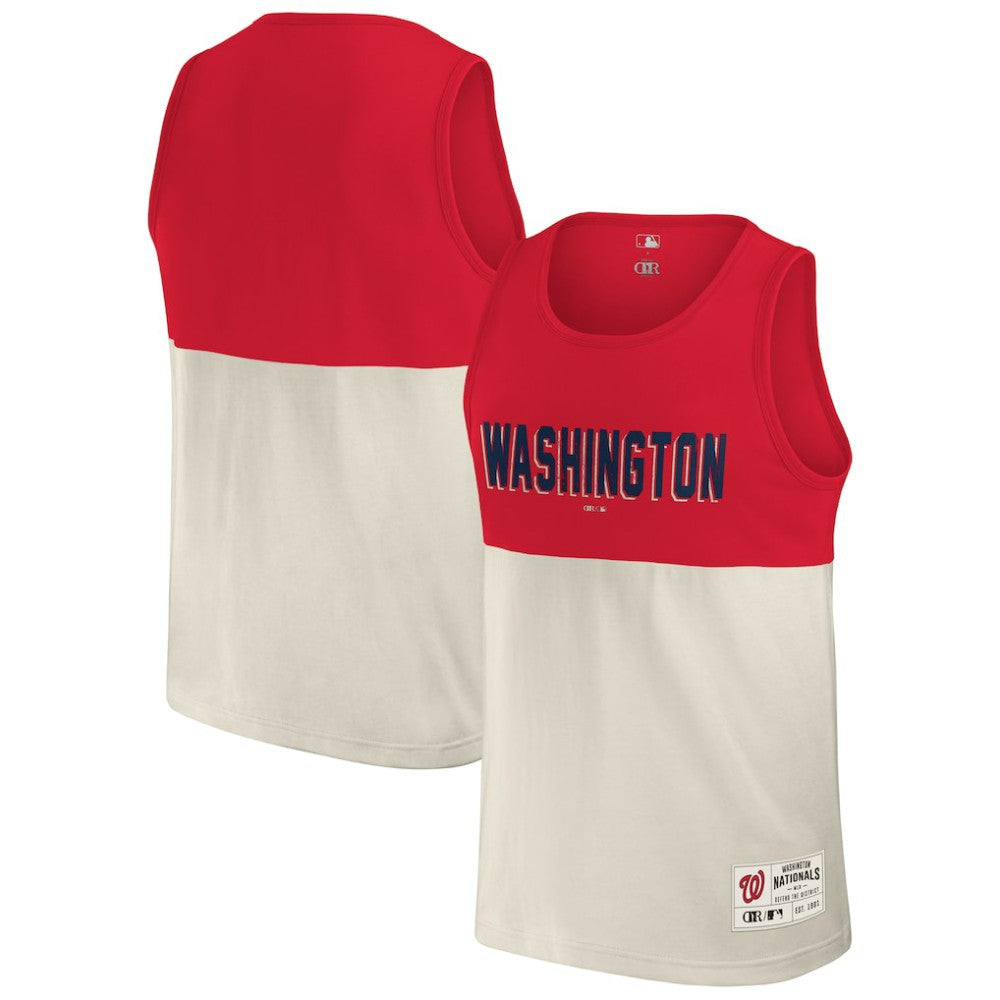 MLB Washington Nationals Darius Rucker Collection by Fanatics Colorblock Tank Top