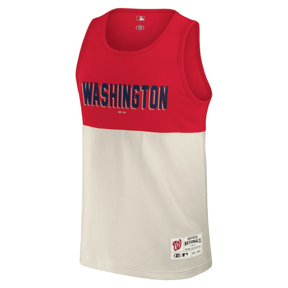 MLB Washington Nationals Darius Rucker Collection by Fanatics Colorblock Tank Top