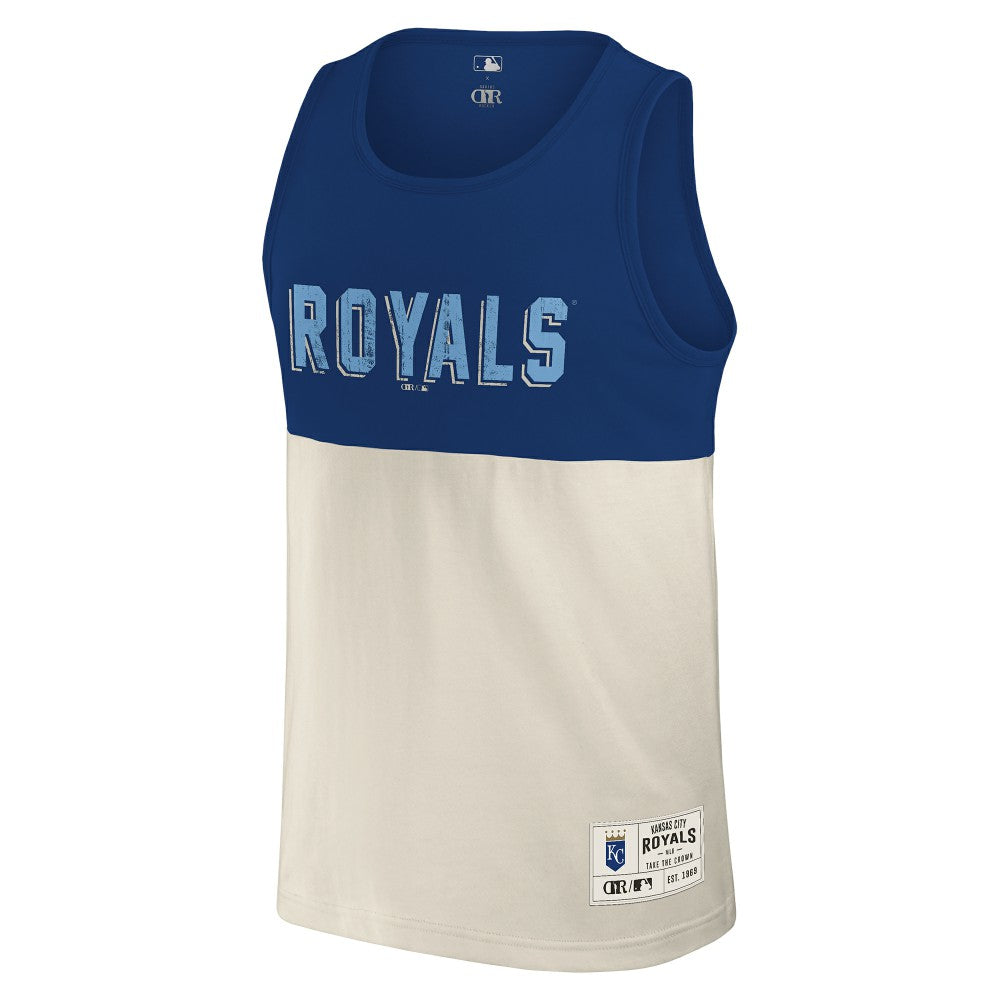 MLB Kansas City Royals Darius Rucker Collection by Fanatics Colorblock Tank Top
