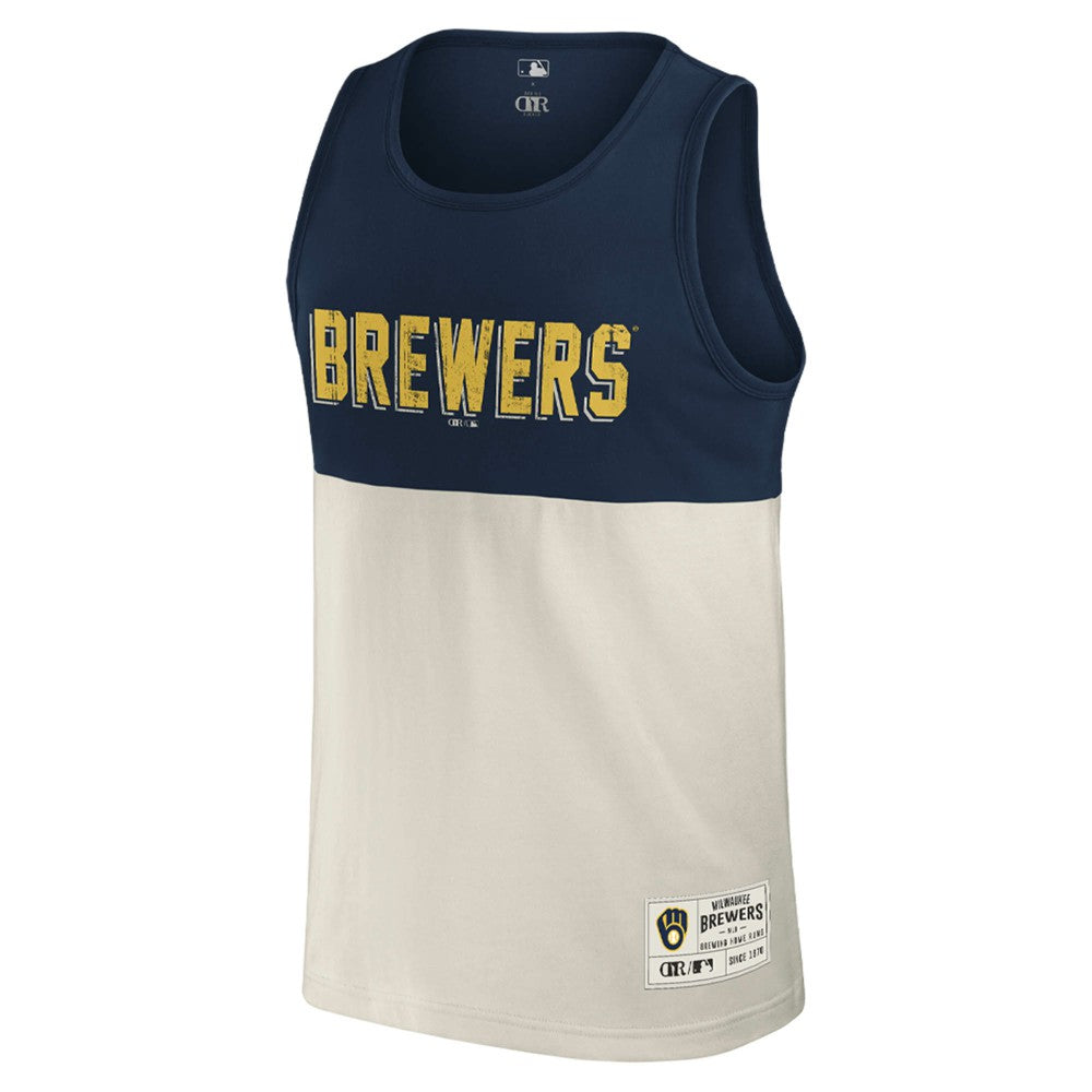 MLB Milwaukee Brewers Darius Rucker Collection by Fanatics Colorblock Tank Top