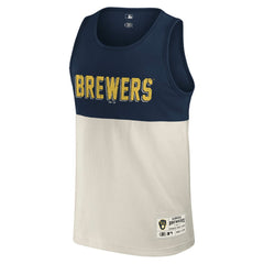 MLB Milwaukee Brewers Darius Rucker Collection by Fanatics Colorblock Tank Top