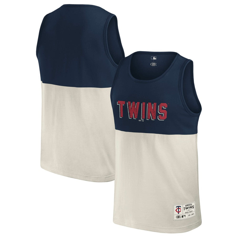 MLB Minnesota Twins Darius Rucker Collection by Fanatics Colorblock Tank Top