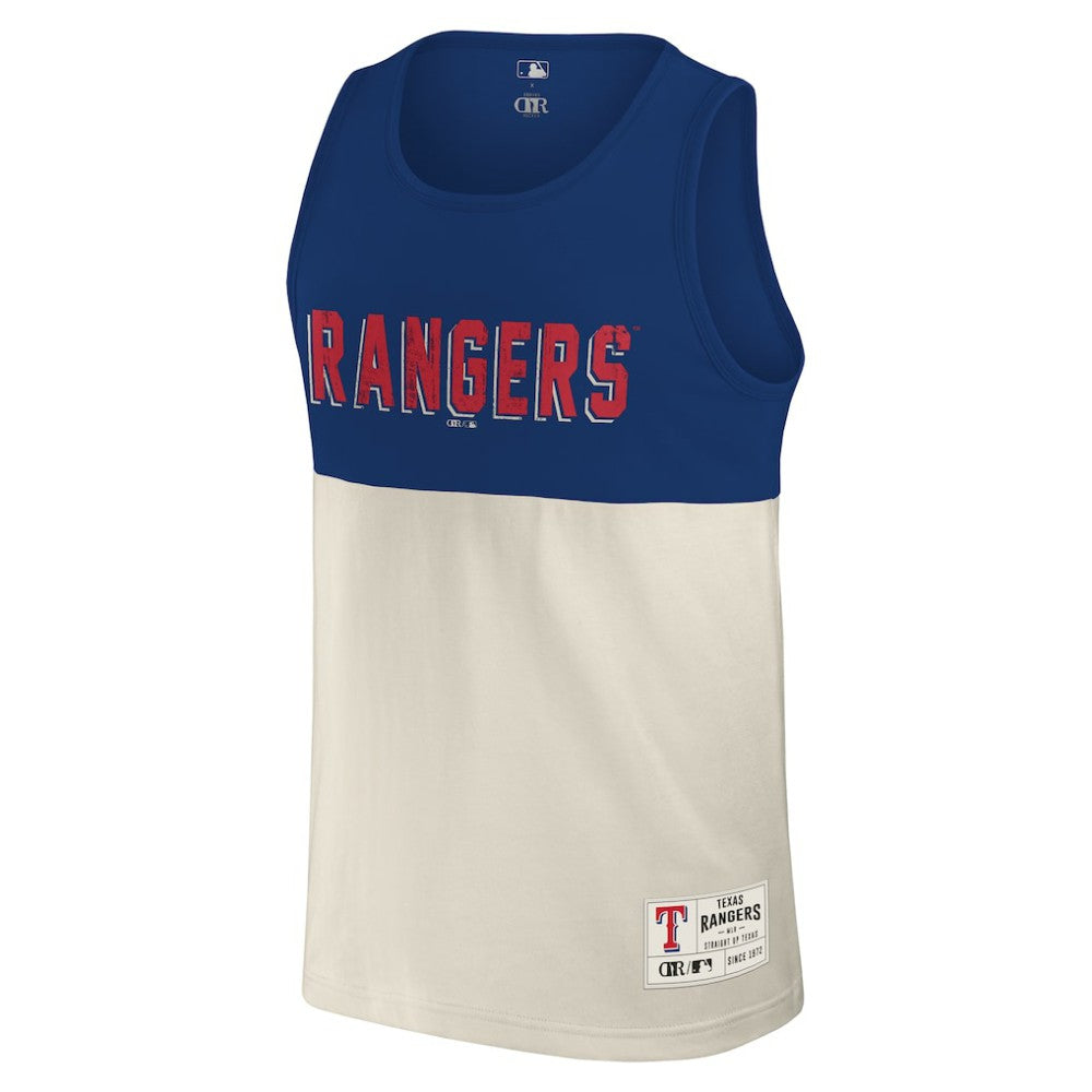 MLB Texas Rangers Darius Rucker Collection by Fanatics Colorblock Tank Top