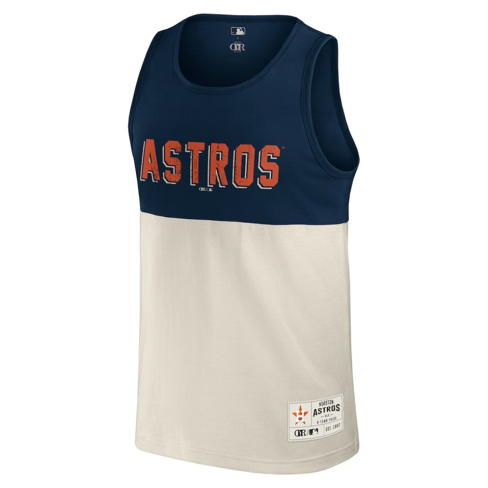 MLB Houston Astros Darius Rucker Collection by Fanatics Colorblock Tank Top