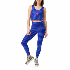 MLB Philadelphia Phillies Terez Women's Printed Crop Tank Top