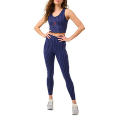 MLB Atlanta Braves Terez Women's Printed Crop Tank Top