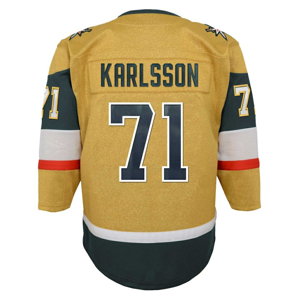NHL Gold William Karlsson Vegas Golden Knights Youth Home Premier Player Jersey