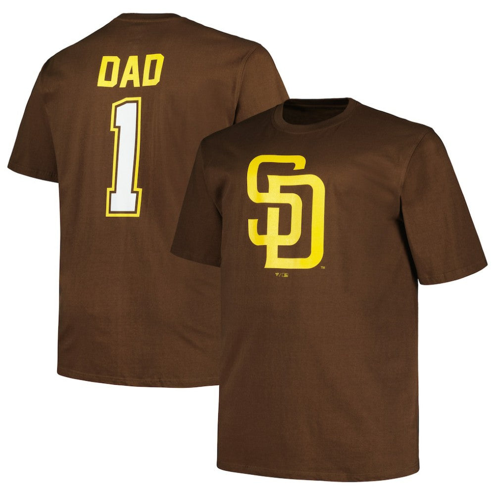 MLB San Diego Padres Profile Big & Tall #1 Dad T-Shirt