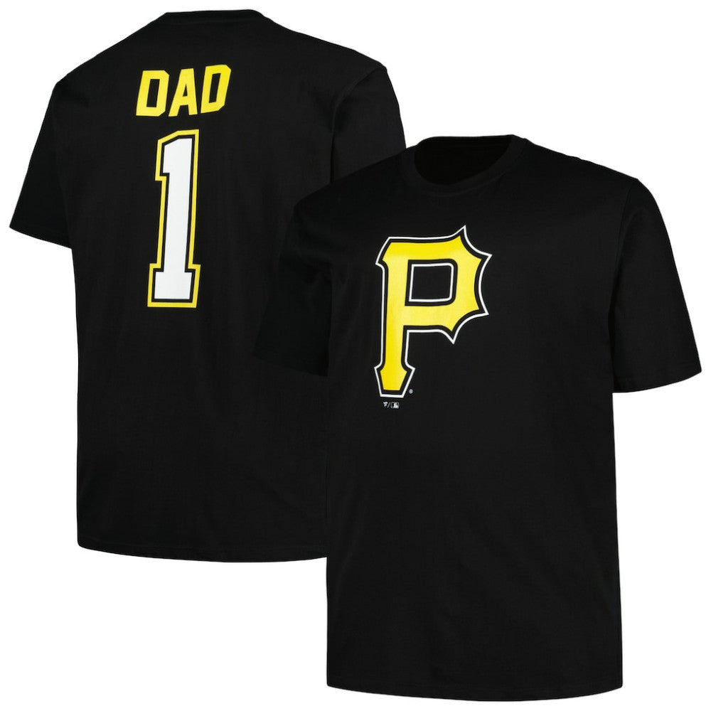 MLB Pittsburgh Pirates Profile Big & Tall #1 Dad T-Shirt