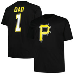 MLB Pittsburgh Pirates Profile Big & Tall #1 Dad T-Shirt