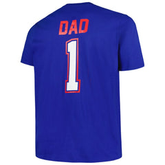MLB Texas Rangers Profile Big & Tall #1 Dad T-Shirt