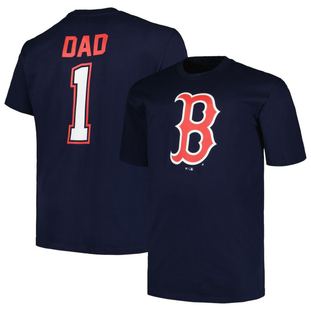 MLB Boston Red Sox Profile Big & Tall #1 Dad T-Shirt