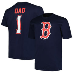 MLB Boston Red Sox Profile Big & Tall #1 Dad T-Shirt