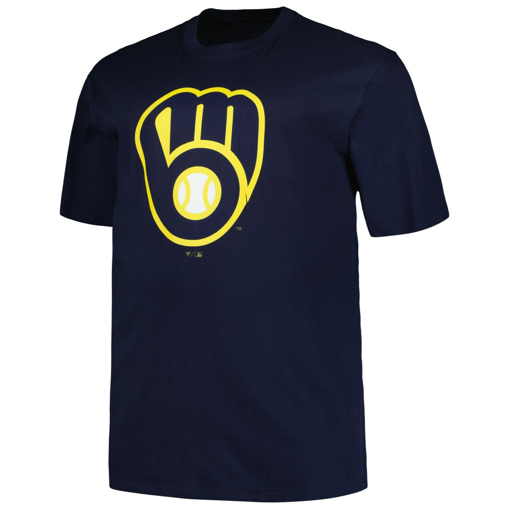 MLB Milwaukee Brewers Profile Big & Tall #1 Dad T-Shirt