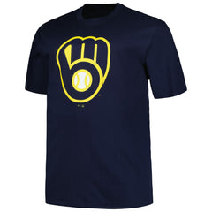 MLB Milwaukee Brewers Profile Big & Tall #1 Dad T-Shirt