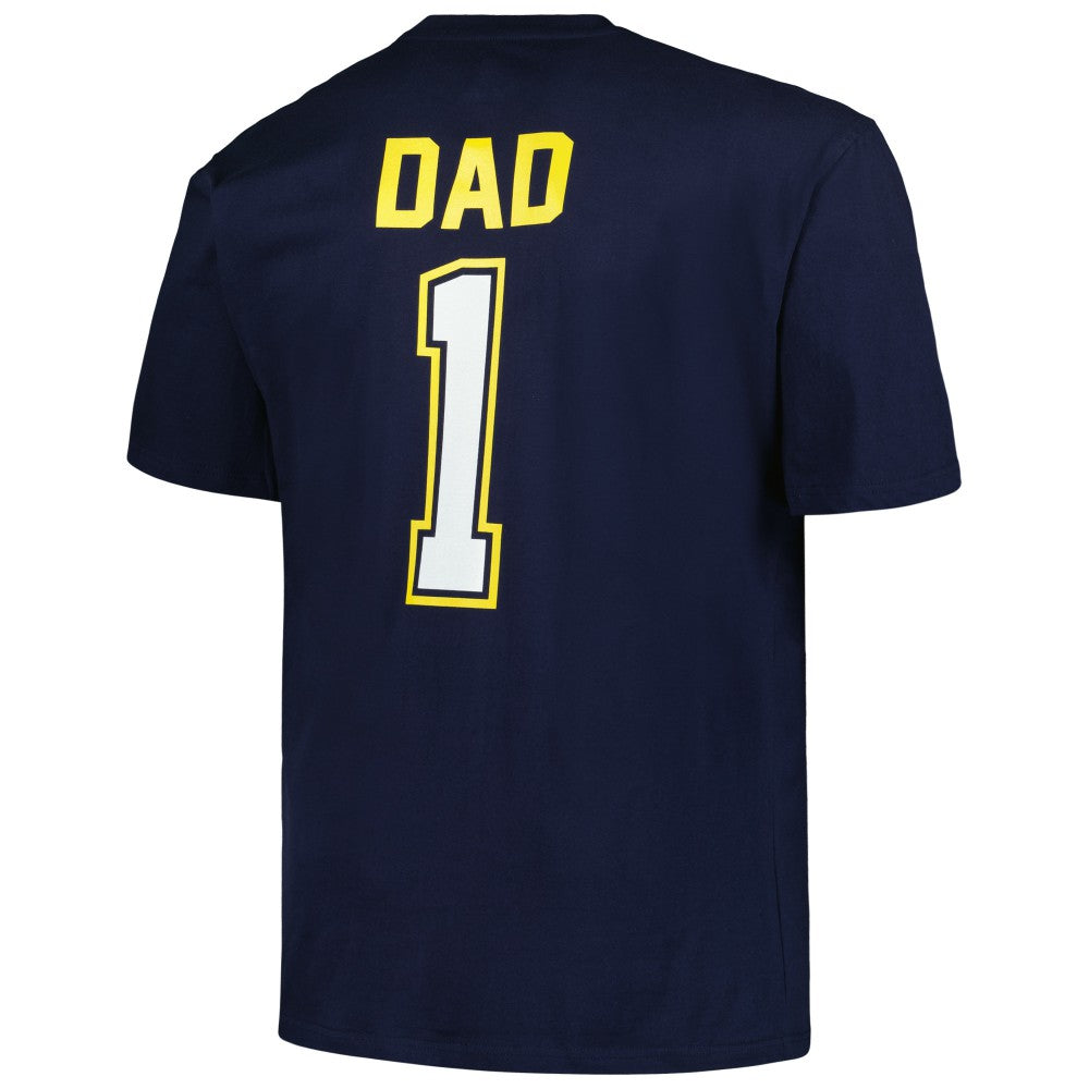 MLB Milwaukee Brewers Profile Big & Tall #1 Dad T-Shirt