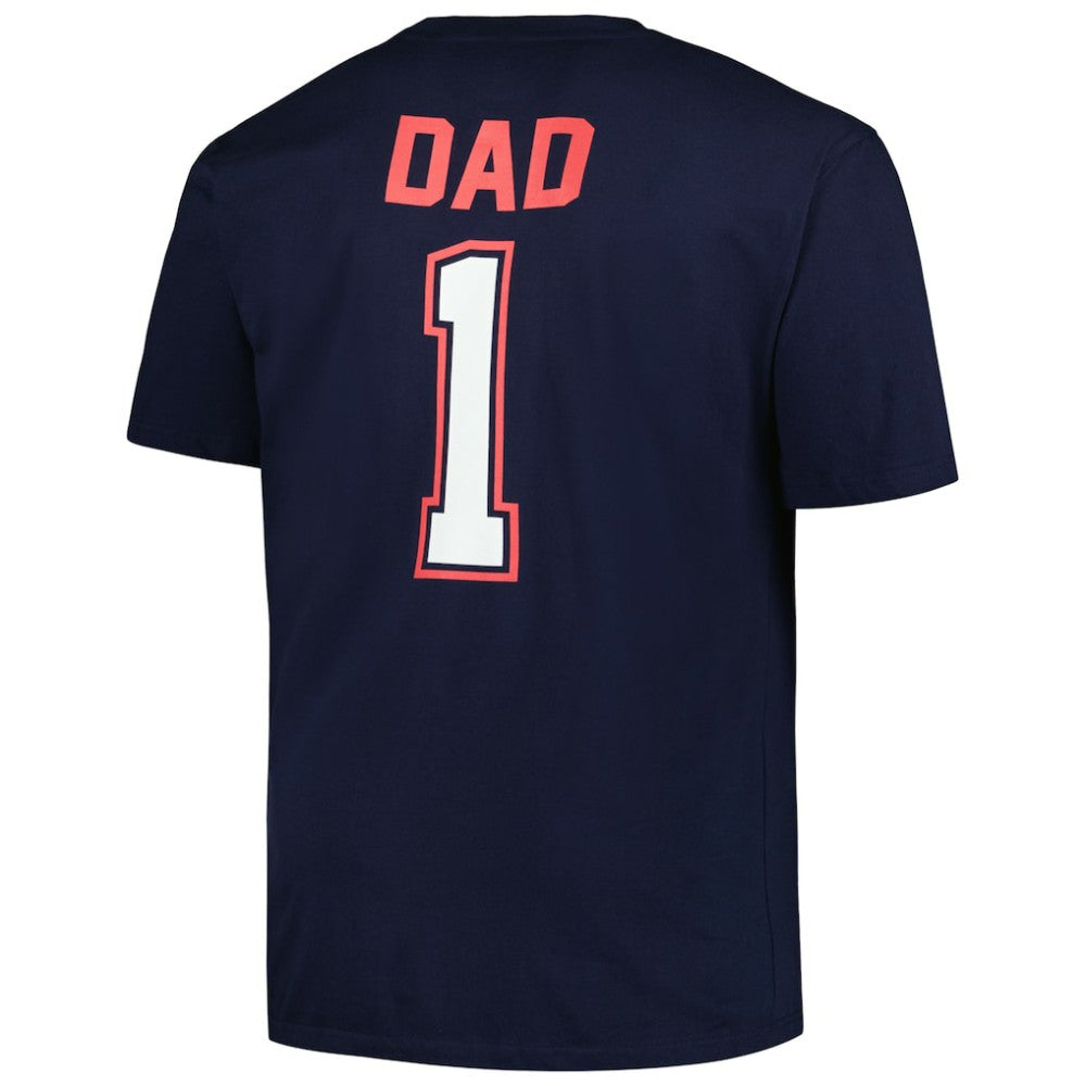 MLB Cleveland Guardians Profile Big & Tall #1 Dad T-Shirt