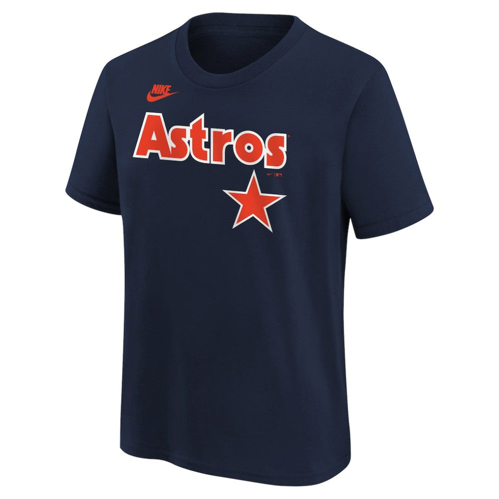 MLB Craig Biggio Houston Astros Nike Youth Cooperstown Collection Name & Number T-Shirt