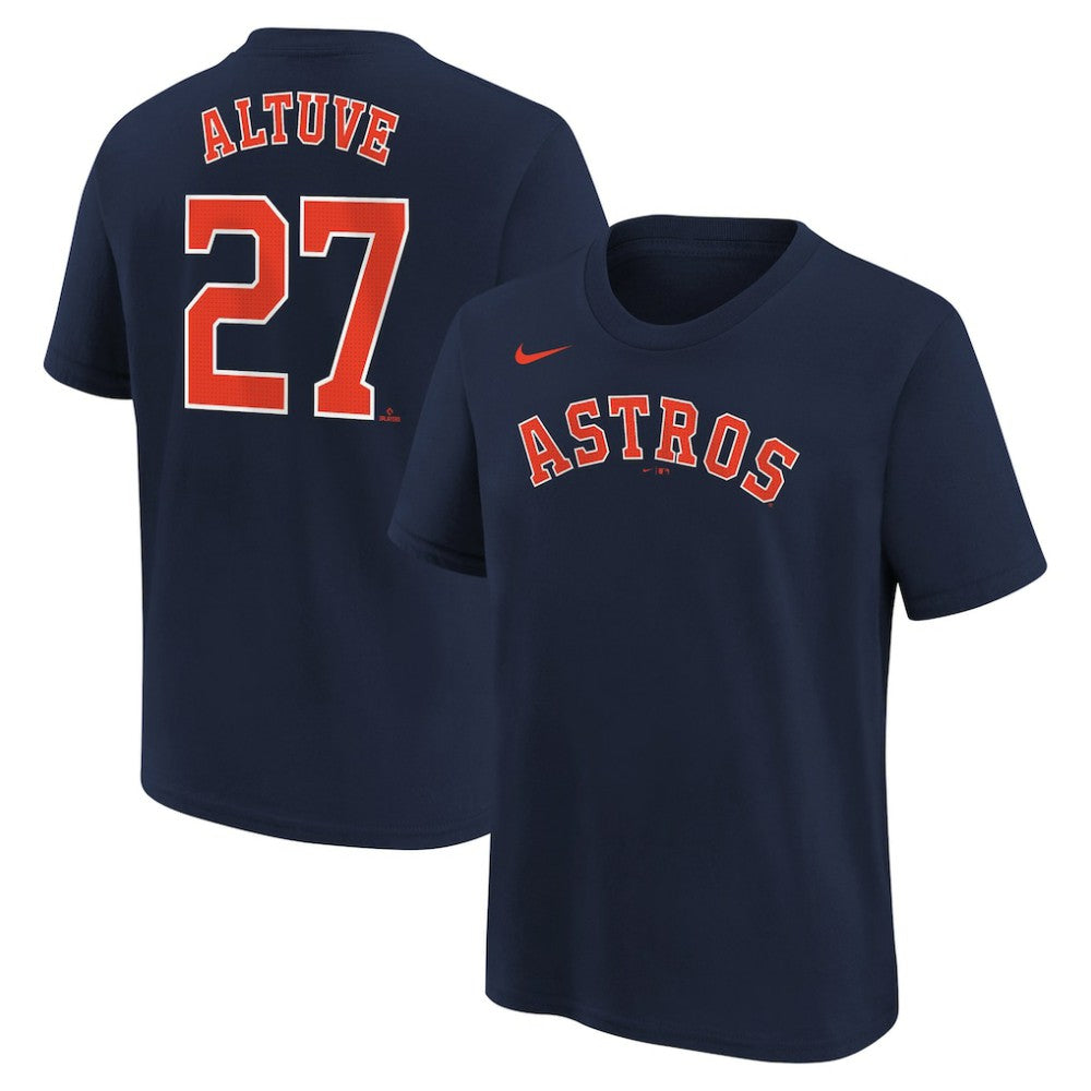 MLB Jose Altuve Houston Astros Nike Youth Name & Number T-Shirt