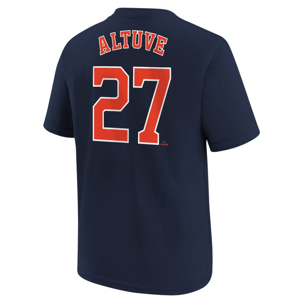 MLB Jose Altuve Houston Astros Nike Youth Name & Number T-Shirt