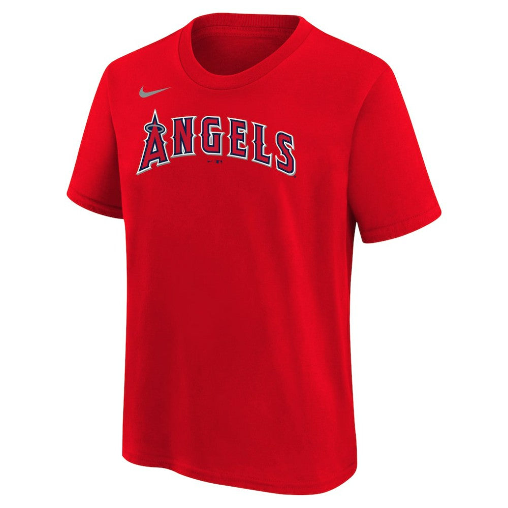 MLB Mike Trout Los Angeles Angels Nike Youth Name & Number T-Shirt