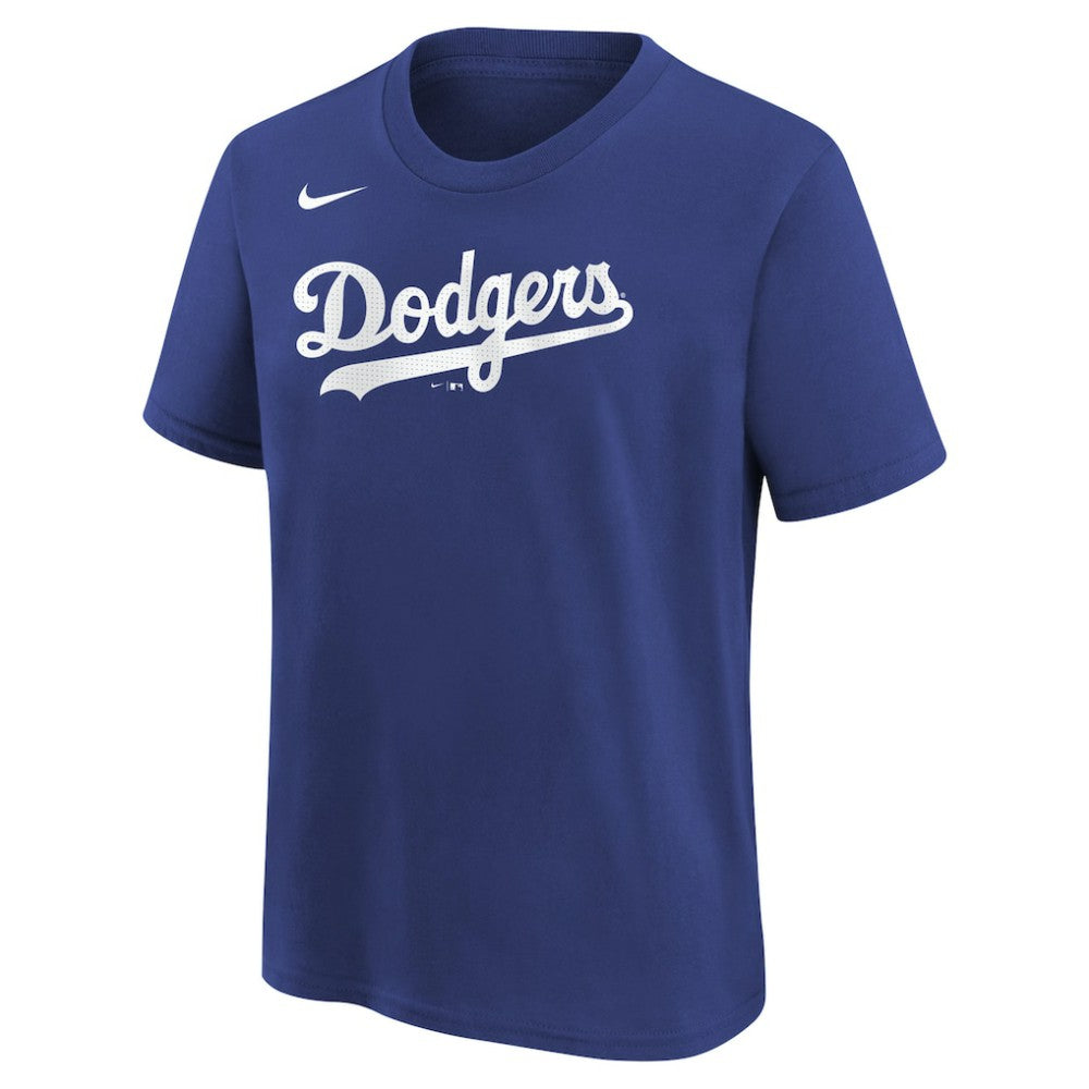 MLB Freddie Freeman Los Angeles Dodgers Nike Youth Name & Number T-Shirt