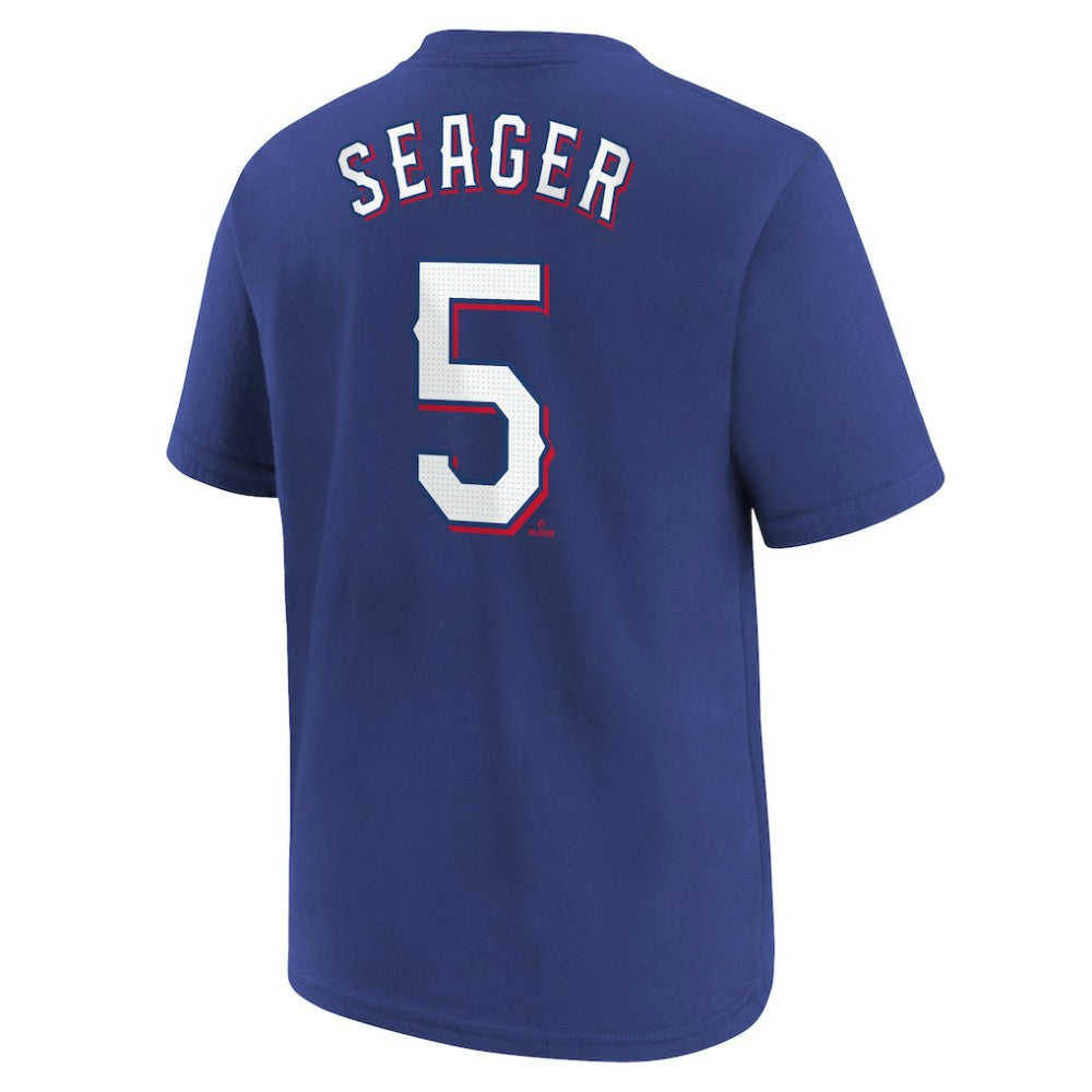 MLB Corey Seager Texas Rangers Nike Youth Name & Number T-Shirt