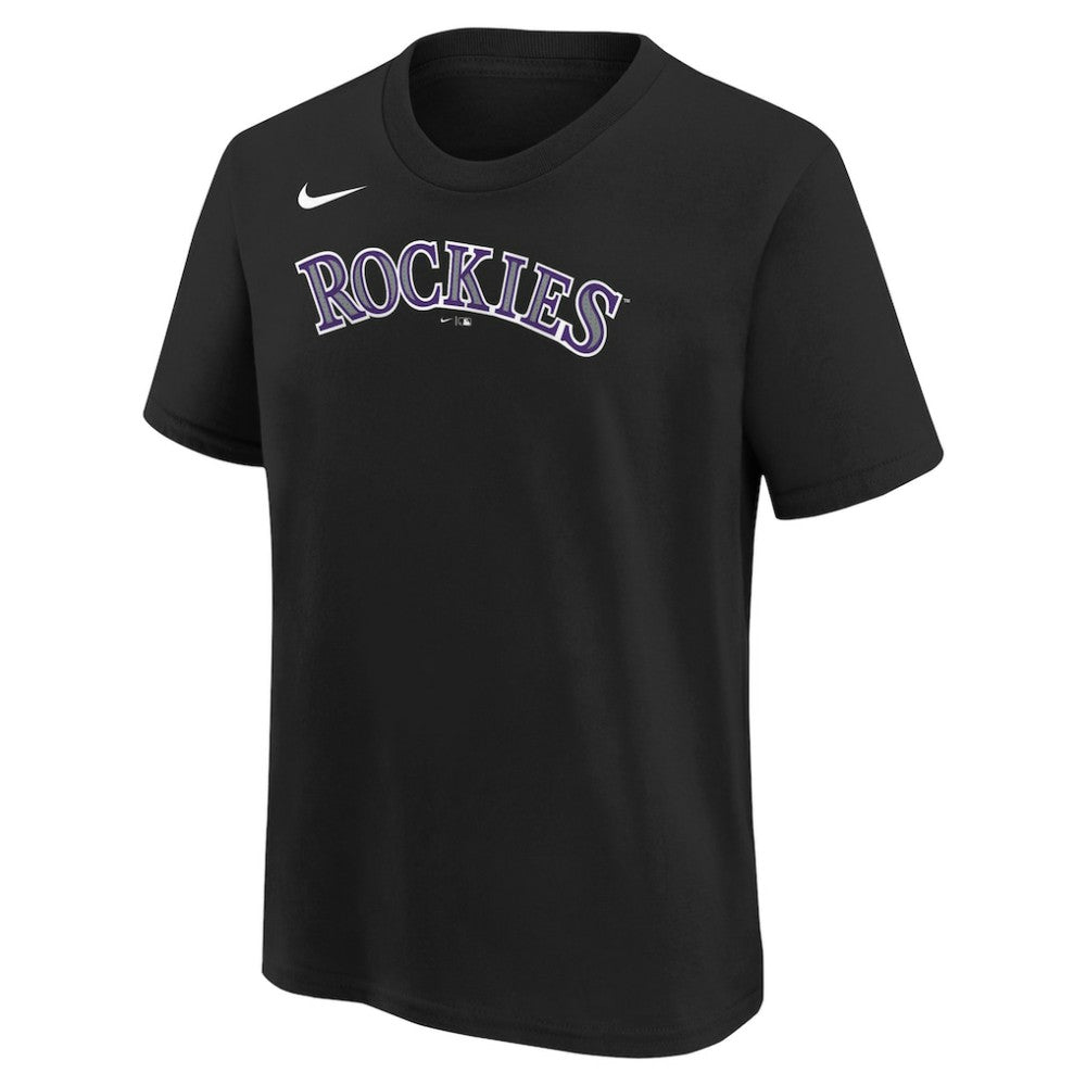 MLB Kris Bryant Colorado Rockies Nike Youth Name & Number T-Shirt