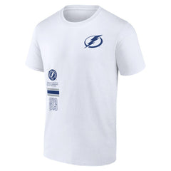 NHL White Tampa Bay Lightning Fanatics Represent T-Shirt