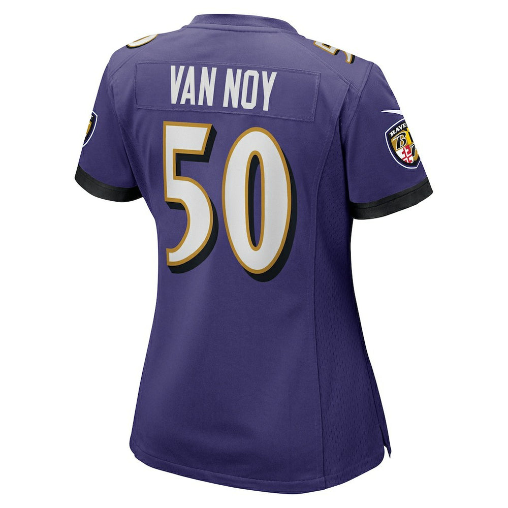 Kyle Van Noy  Women's Game Jersey - Baltimore Ravens