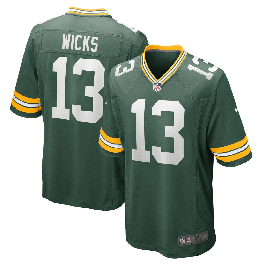 Dontayvion Wicks  Game Jersey - Green Bay Packers