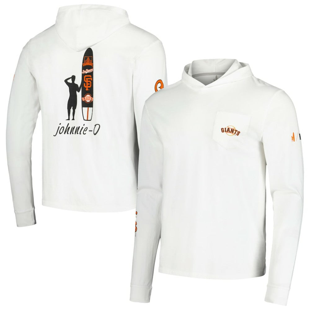 MLB San Francisco Giants johnnie-O Eddie Long Sleeve Hoodie T-Shirt